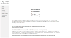 Desktop Screenshot of impulse-stiftung.com